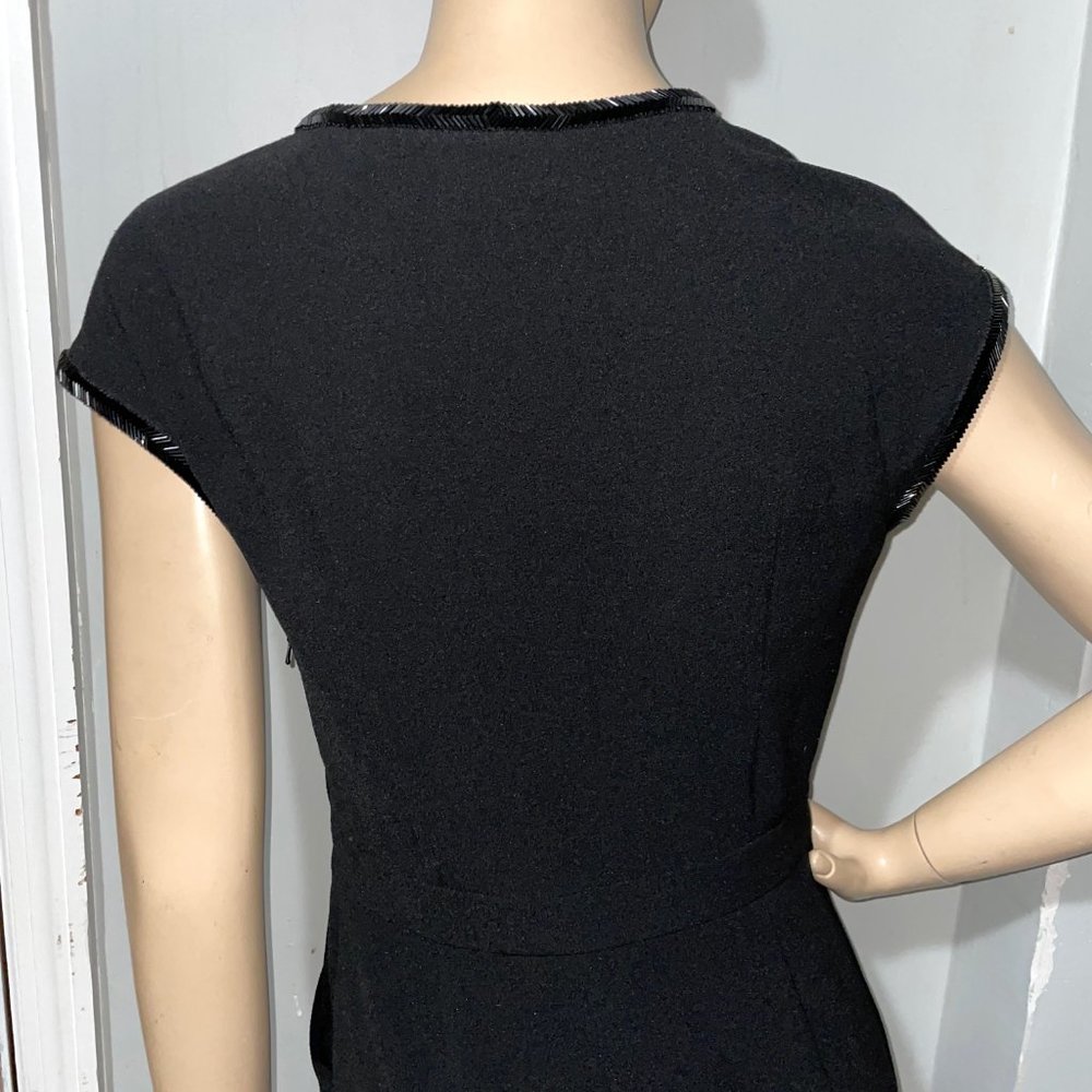 Tory Burch Sheath Beaded Collar with Pockets - Picture 8 of 16